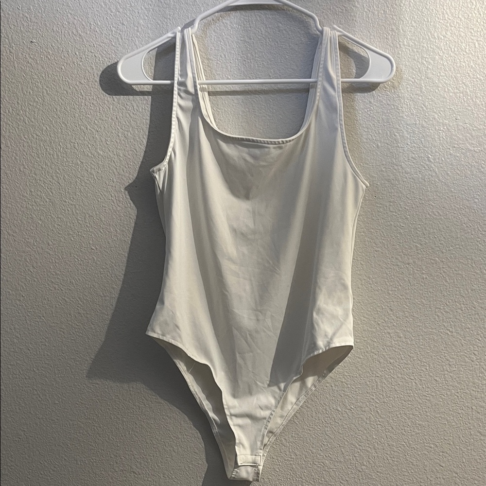She + Sky White Bodysuit